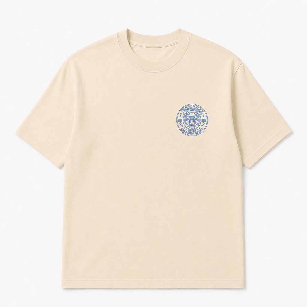 Adventures in paradise premium graphic t shirt by Toejamm89