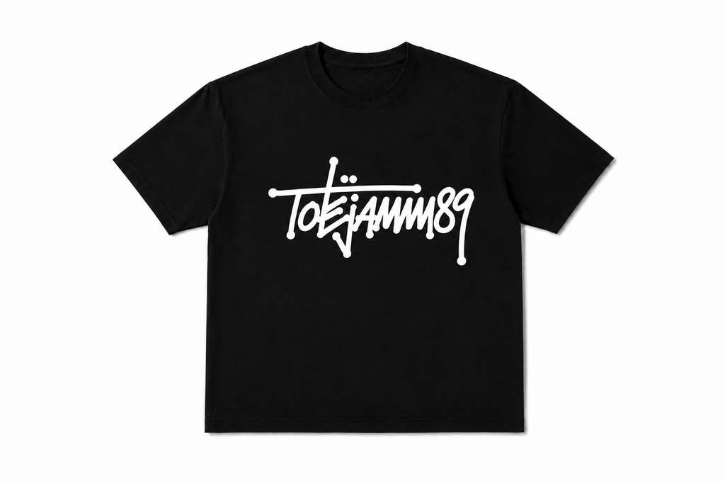 TOEJAMM89 ORIGINAL GRAFFITI - STYLE LOGO T - SHIRT