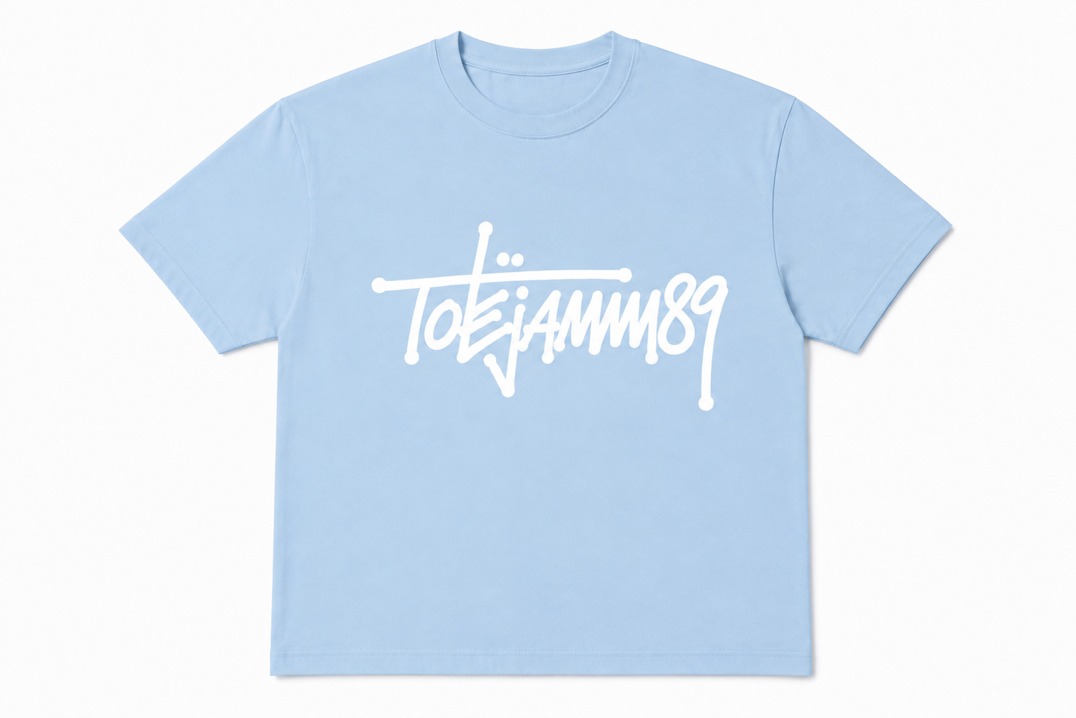 TOEJAMM89 ORIGINAL GRAFFITI - STYLE LOGO T - SHIRT
