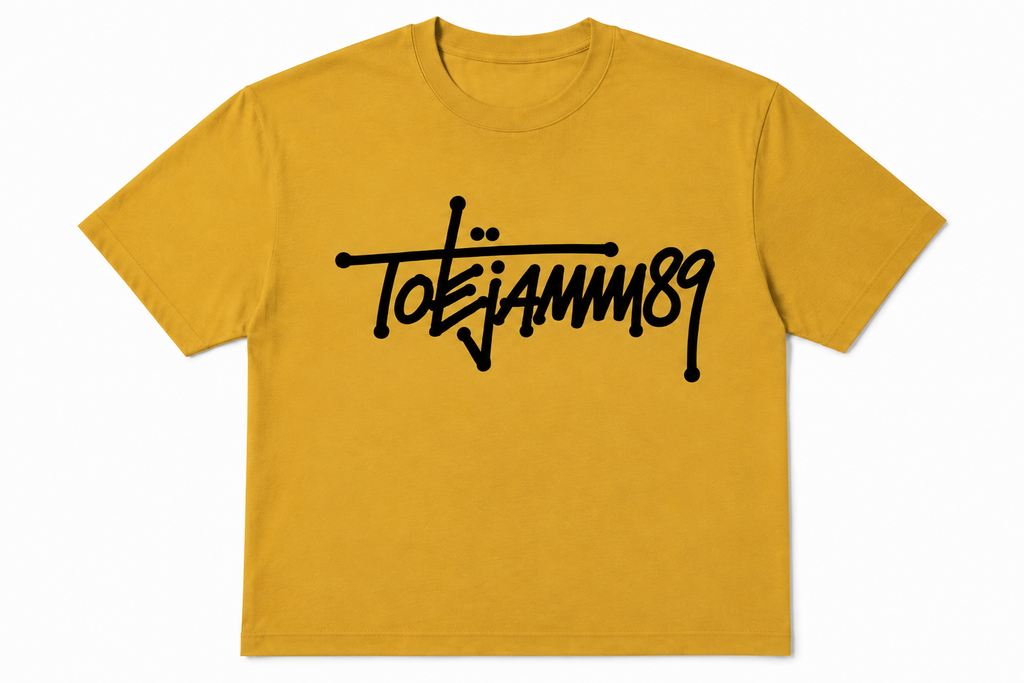 TOEJAMM89 ORIGINAL GRAFFITI - STYLE LOGO T - SHIRT