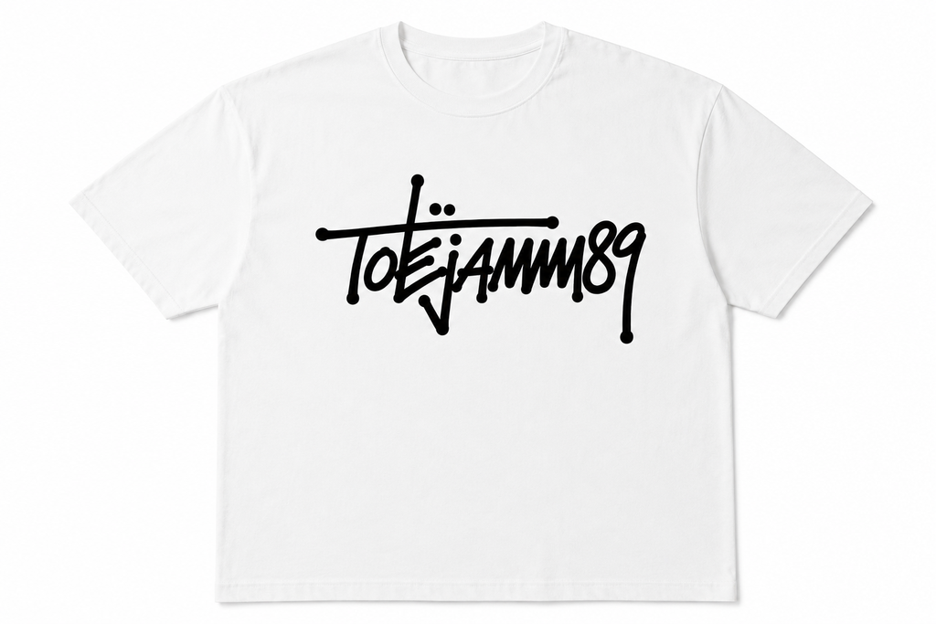 TOEJAMM89 ORIGINAL GRAFFITI - STYLE LOGO T - SHIRT