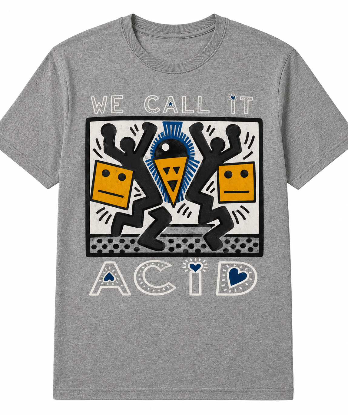 WE CALL IT ACEED - 1988 GRAPHIC T - SHIRT / TOEJAMM89